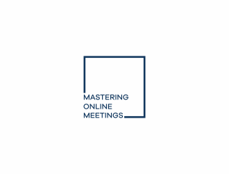 Mastering Online Meetings logo design by menanagan