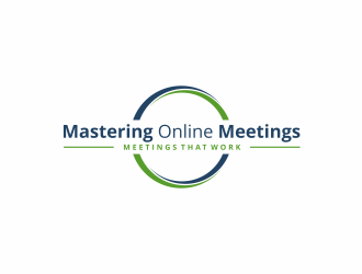 Mastering Online Meetings logo design by santrie