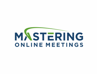 Mastering Online Meetings logo design by santrie