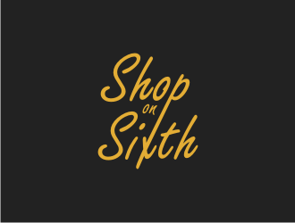 Shop on Sixth logo design by blessings