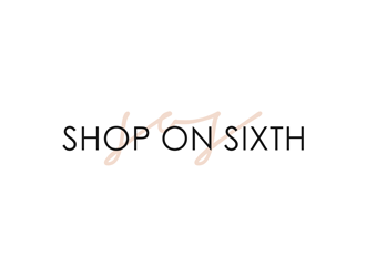 Shop on Sixth logo design by alby