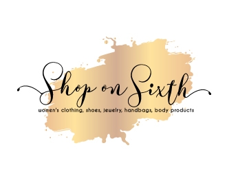 Shop on Sixth logo design by ZQDesigns