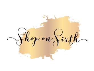Shop on Sixth logo design by ZQDesigns