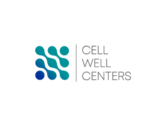 Cell well centers logo design by andriandesain