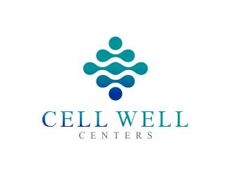 Cell well centers logo design by andriandesain