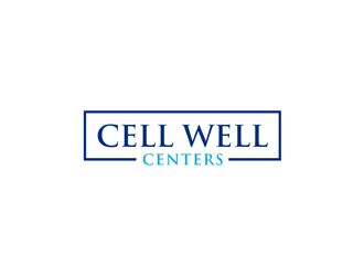 Cell well centers logo design by alby