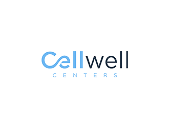 Cell well centers logo design by blackcane