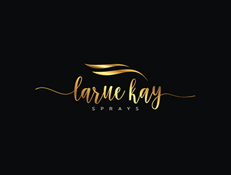 Larue Kay (Lashes & Brows)  logo design by blackcane