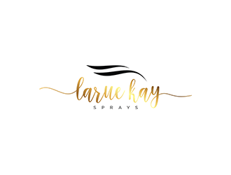 Larue Kay (Lashes & Brows)  logo design by blackcane