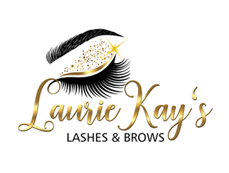 Larue Kay (Lashes & Brows)  logo design by ingepro