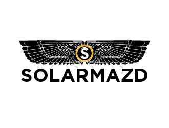 solarmazd logo design by cybil