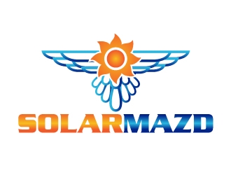 solarmazd logo design by kgcreative