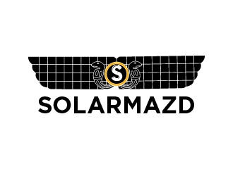 solarmazd logo design by cybil