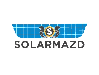 solarmazd logo design by cybil