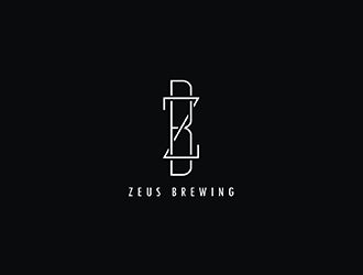 ZBrew White logo design by logolady