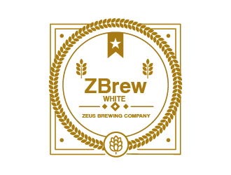 ZBrew White logo design by czars