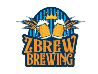 ZBrew White logo design by Suvendu