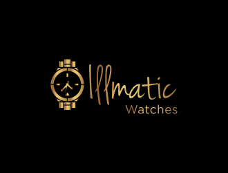 IllmaticWatches logo design by santrie