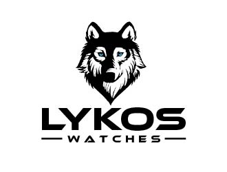 Lykos Watches  logo design by shravya