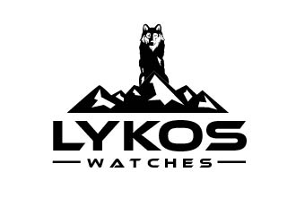 Lykos Watches  logo design by shravya