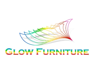 Glow Furniture logo design by Dawnxisoul393