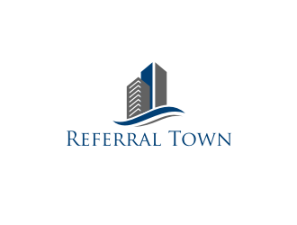 Referral Town logo design by blessings