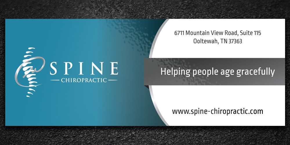 Spine Chiropractic is my Doing business as for marketing.  On my business cards and letter head I want Spine Chiropractic, PLLC.  Christopher Lewis, D.C. logo design by Boomstudioz