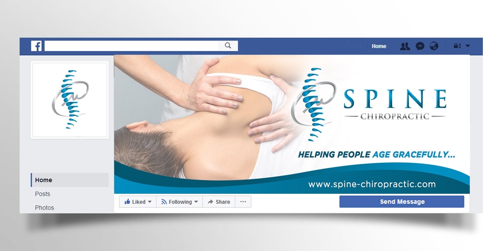 Spine Chiropractic is my Doing business as for marketing.  On my business cards and letter head I want Spine Chiropractic, PLLC.  Christopher Lewis, D.C. logo design by scriotx