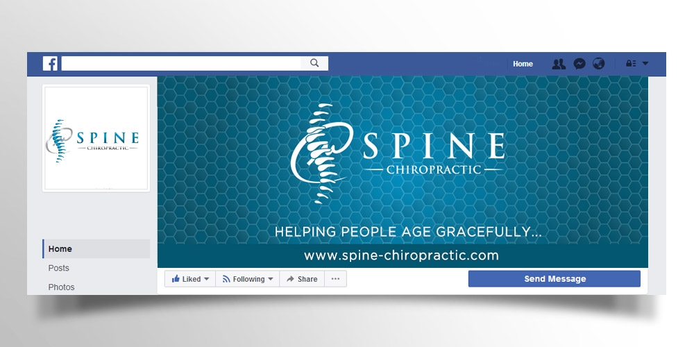 Spine Chiropractic is my Doing business as for marketing.  On my business cards and letter head I want Spine Chiropractic, PLLC.  Christopher Lewis, D.C. logo design by scriotx