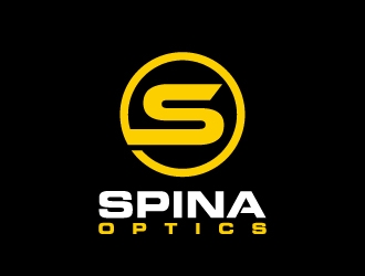 SPINA OPTICS logo design by labo