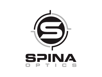 SPINA OPTICS logo design by labo