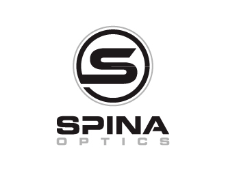 SPINA OPTICS logo design by labo