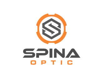 SPINA OPTICS logo design by mikael