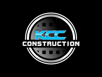 KCC Construction  logo design by BlessedArt