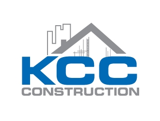KCC Construction  logo design by SDLOGO