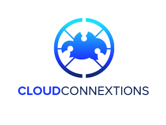 CloudConnextions.com logo design by BeDesign