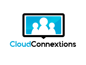 CloudConnextions.com logo design by BeDesign