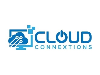 CloudConnextions.com logo design by jaize