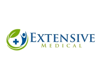 Extensive Medical logo design by ElonStark