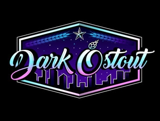 Dark Ostout logo design by frontrunner
