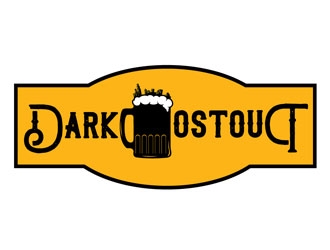 Dark Ostout logo design by LogoInvent