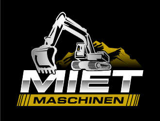 Mietmaschinen logo design by THOR_