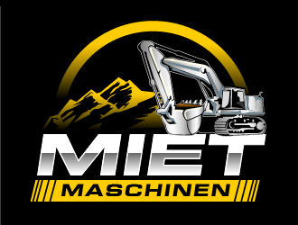 Mietmaschinen logo design by THOR_