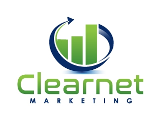 Clearnet Marketing logo design by Suvendu
