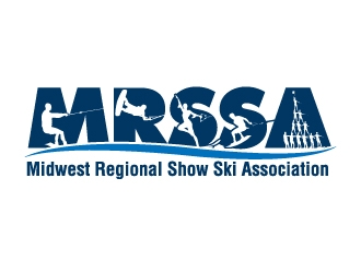 MRSSA - Midwest Regional Show Ski Association logo design by jaize