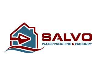 Salvo Waterproofing and Masonry  logo design by pencilhand