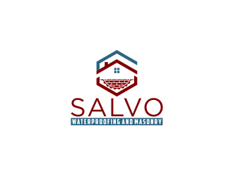 Salvo Waterproofing and Masonry  logo design by bricton