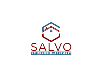 Salvo Waterproofing and Masonry  logo design by bricton