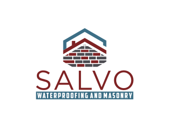 Salvo Waterproofing and Masonry  logo design by bricton