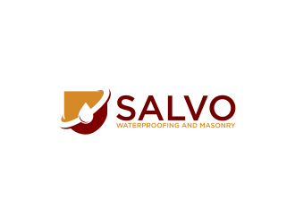 Salvo Waterproofing and Masonry  logo design by sitizen